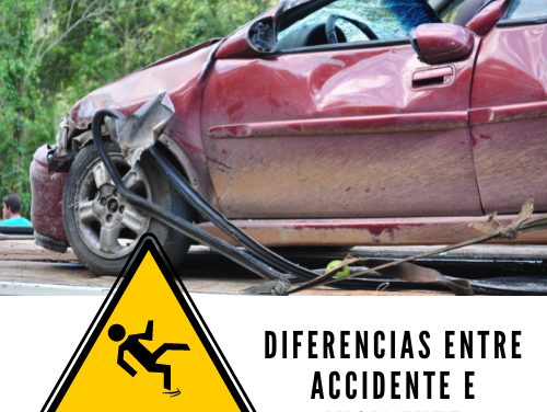 Diferencias entre accidente e incidente
