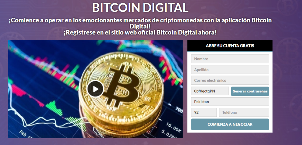 Revisión de Bitcoin Digital : ¿Es legítimo o una estafa?