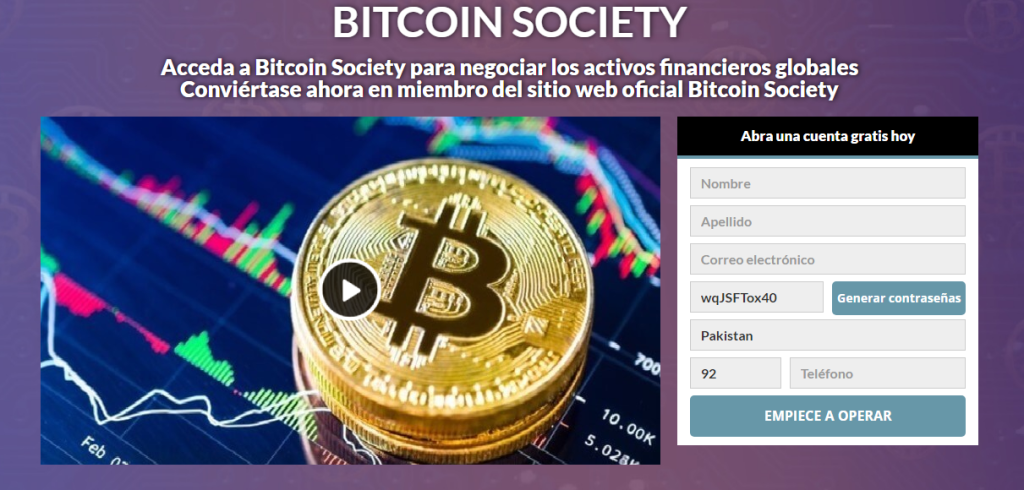 Revisión de Bitcoin Society : ¿Es legítimo o una estafa?
