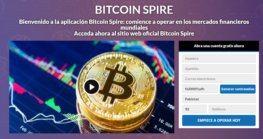 Revisión de Bitcoin Spire : ¿Es legítimo o una estafa?