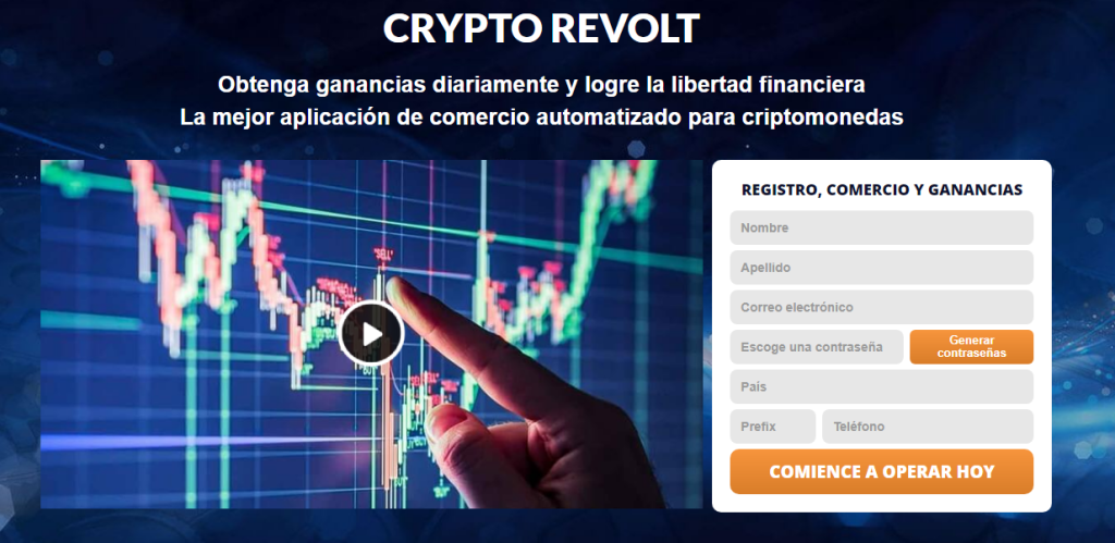 Revisión de Crypto Revolt: ¿Es legítimo o una estafa?