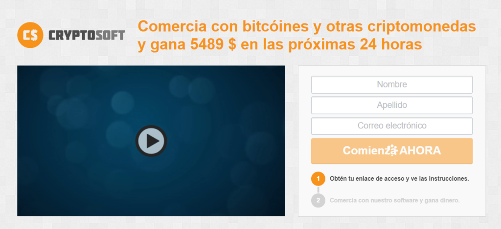 Revisión de Cryptosoft : ¿Es legítimo o una estafa?