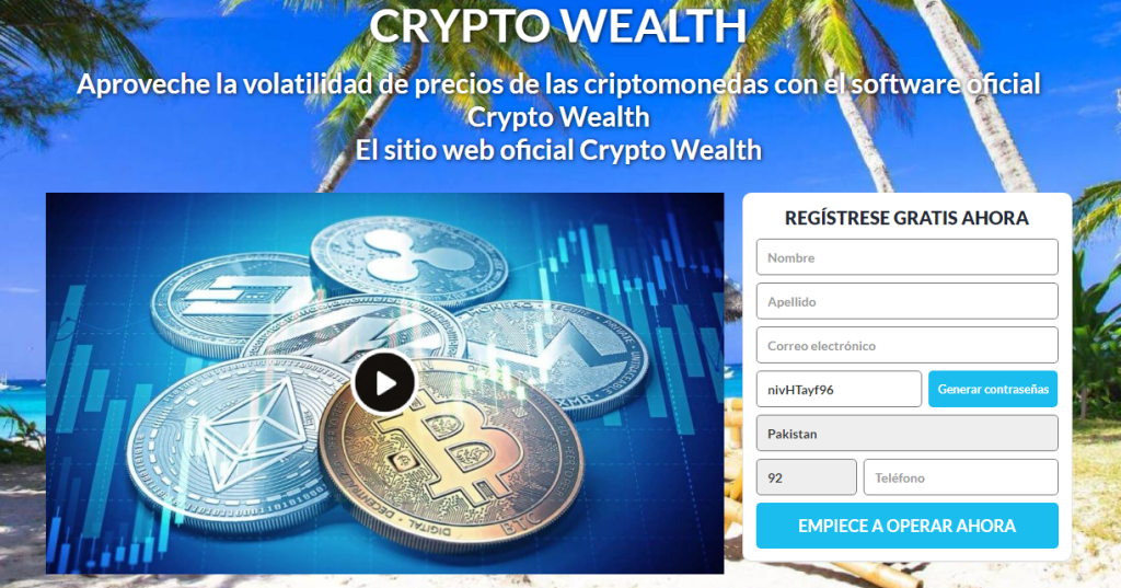 Revisión de Crypto Wealth : ¿Es legítimo o una estafa?