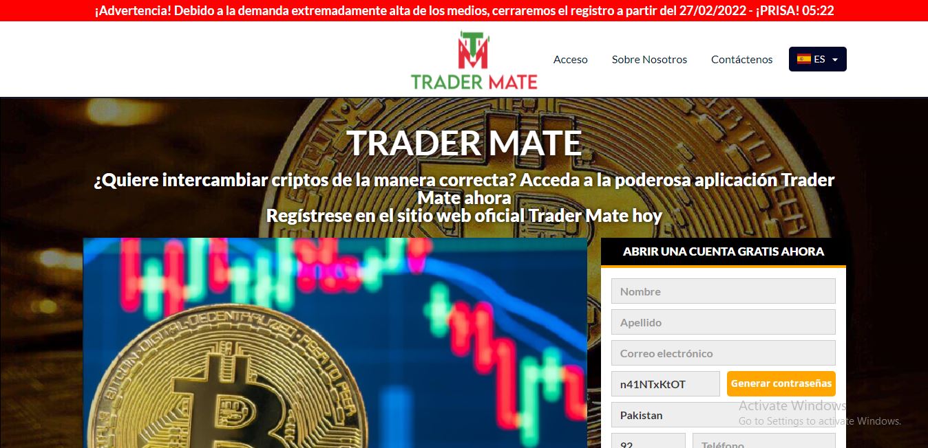 Revisión de TradeMate : ¿Es una buena inversión?