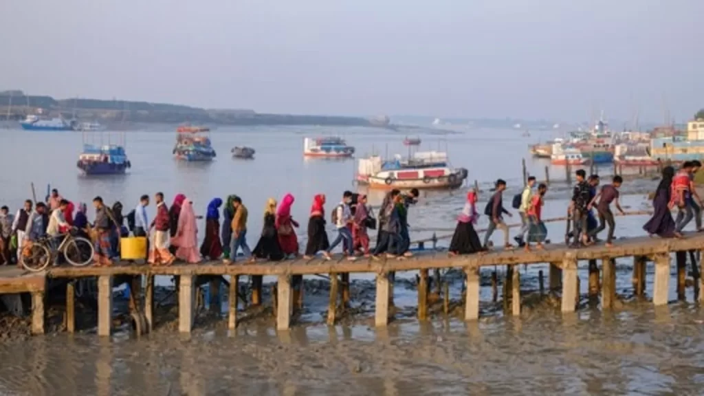 Para los migrantes climáticos en Bangladesh, la ciudad ofrece una nueva vida