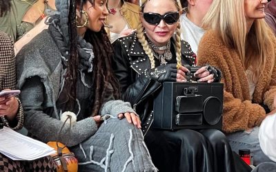 Madonna y FKA Twigs asisten al desfile de modas BA de Central Saint Martins