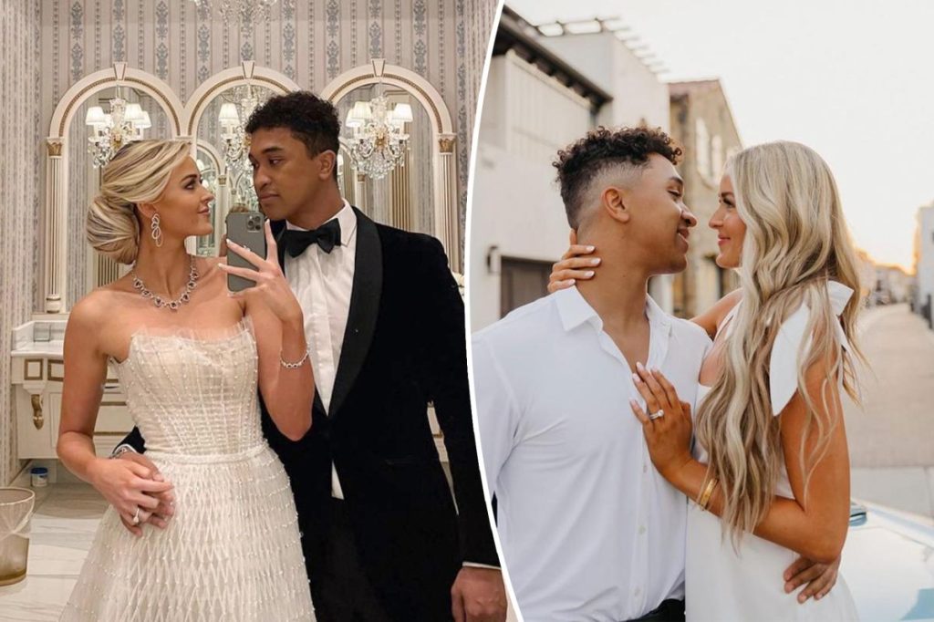 El profesional de ‘DWTS’ Brandon Armstrong se casa con Brylee Ivers en Utah
