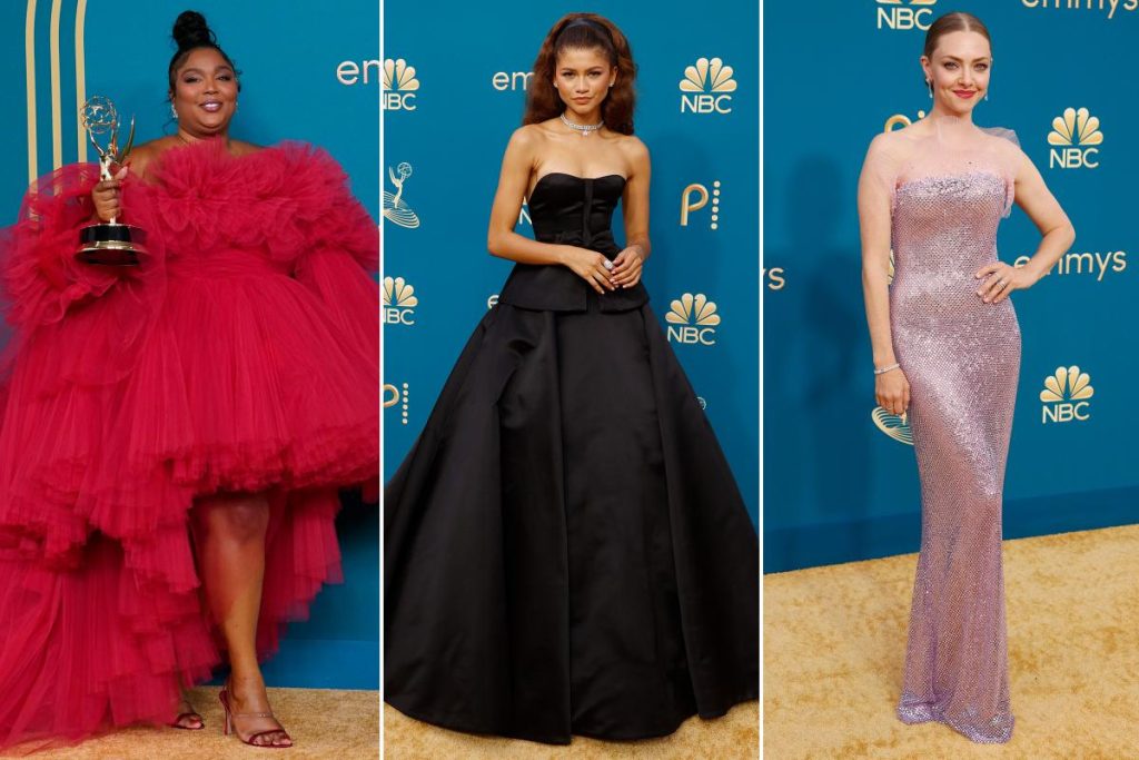 Las celebrities mejor vestidas de los Emmy 2022: Zendaya, Lizzo y más