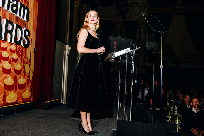 Jennifer Lawrence en los Premios Gotham 2022 celebrados en Cipriani Wall Street el 28 de noviembre de 2022 en la ciudad de Nueva York.