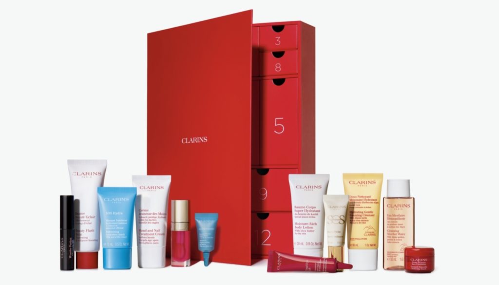 Clarins vuelve a confiar en Pure Trade para su calendario de Adviento 2022